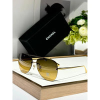 CHANEL 4285T  Aviator Pilot Women's Titanium Sunglasses  ✨$910