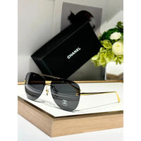 CHANEL 4285T  Aviator Pilot Women's Titanium Sunglasses  ✨$910