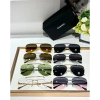 CHANEL 4285T  Aviator Pilot Women's Titanium Sunglasses  ✨$910