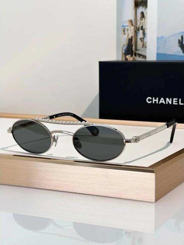 CHANEL 4297H Oval Sunglasses  Chanel Eyewear  🖤