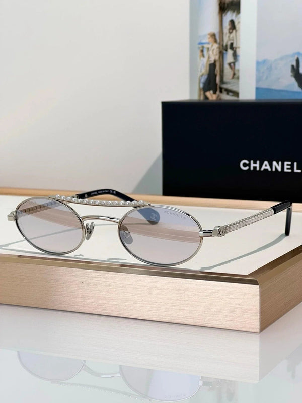 CHANEL 4297H Oval Sunglasses  Chanel Eyewear  🖤