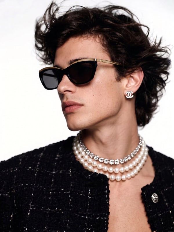 CHANEL 4299 Cat Eye Sunglasses  Eyewear  🖤
