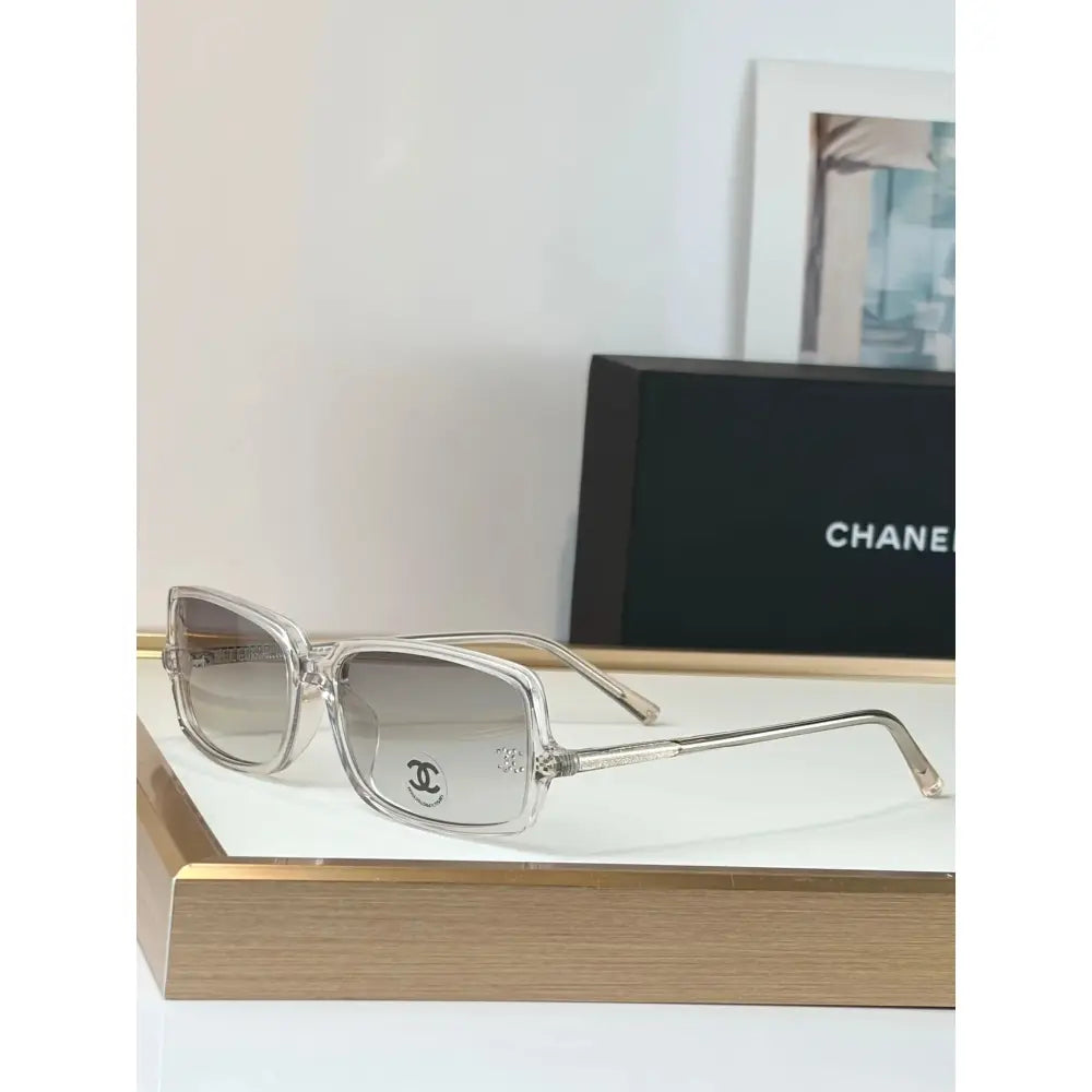 CHANEL 5043 Coco Mark Sunglasses Brown 55mm Square Chanel Eyewear  🖤