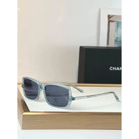 CHANEL 5043 Coco Mark Sunglasses Brown 55mm Square Chanel Eyewear  🖤