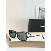 CHANEL 5043 Coco Mark Sunglasses Brown 55mm Square Chanel Eyewear  🖤