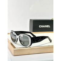 CHANEL 5113 Black Sunglasses W/ 3D Flower Side Detail   🖤
