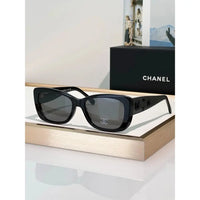 CHANEL 5186A Sunglasses W/ 3D Flower Side Detail   🖤