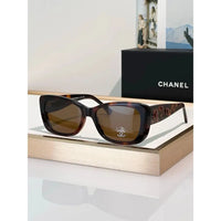 CHANEL 5186A Sunglasses W/ 3D Flower Side Detail   🖤