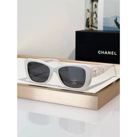 CHANEL 5186A Sunglasses W/ 3D Flower Side Detail   🖤