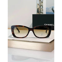CHANEL 5186A Sunglasses W/ 3D Flower Side Detail   🖤