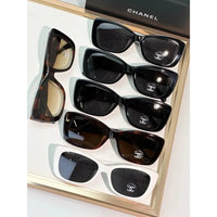 CHANEL 5186A Sunglasses W/ 3D Flower Side Detail   🖤
