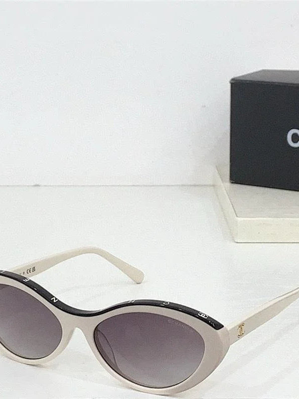 CHANEL 5416 1711/S4 Oval Sunglasses  ✨