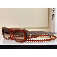 CHANEL 5488 C622/T8 Rectangle Women's Acetate Sunglasses  ✨