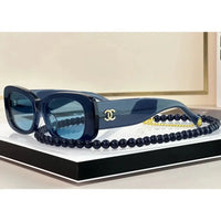 CHANEL 5488 C622/T8 Rectangle Women's Acetate Sunglasses  ✨