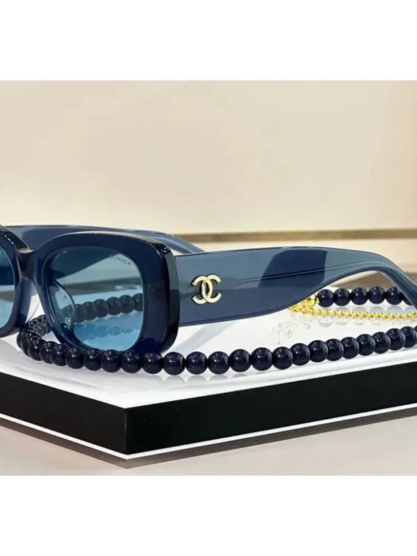 CHANEL 5488 C622/T8 Rectangle Women's Acetate Sunglasses  ✨