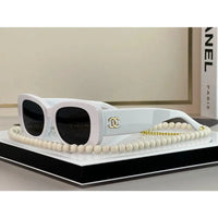 CHANEL 5488 C622/T8 Rectangle Women's Acetate Sunglasses  ✨