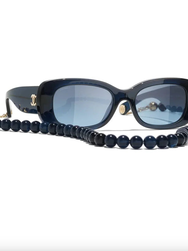 CHANEL 5488 C622/T8 Rectangle Women's Acetate Sunglasses  ✨