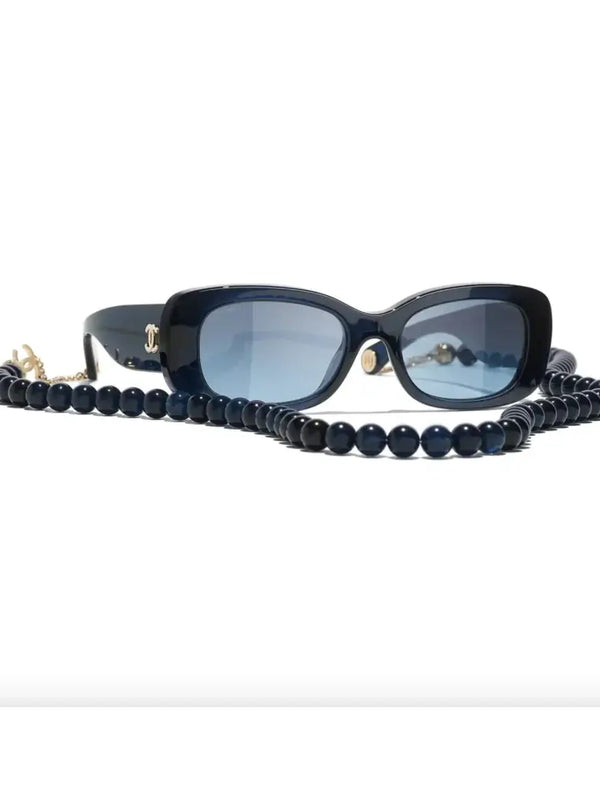 CHANEL 5488 C622/T8 Rectangle Women's Acetate Sunglasses  ✨