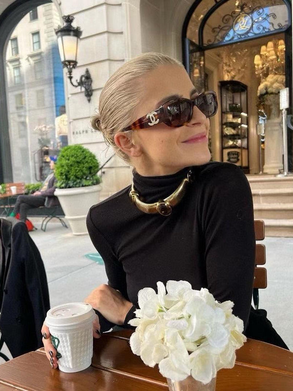 CHANEL 5493 RECTANGLE SUNGLASSES - Chanel Eyewear  🖤