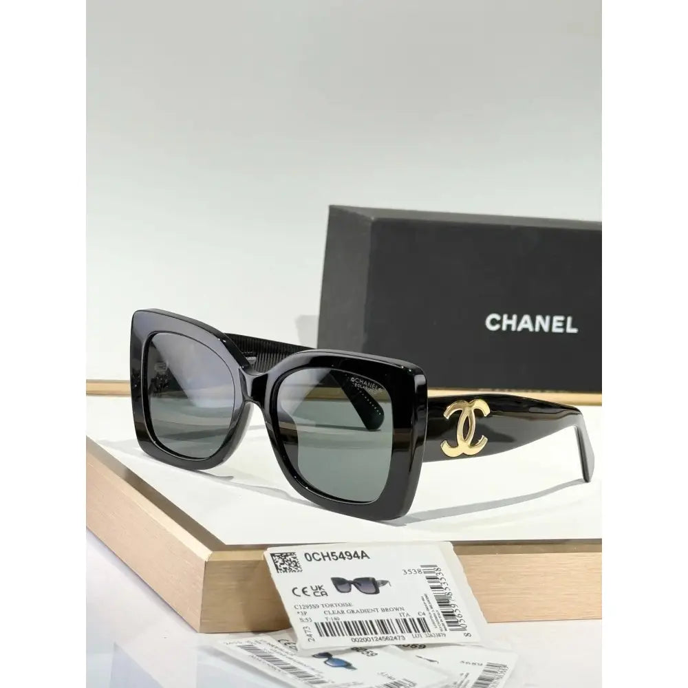 '- CHANEL 5494 CC Square Sunglasses CH 5494 🖤