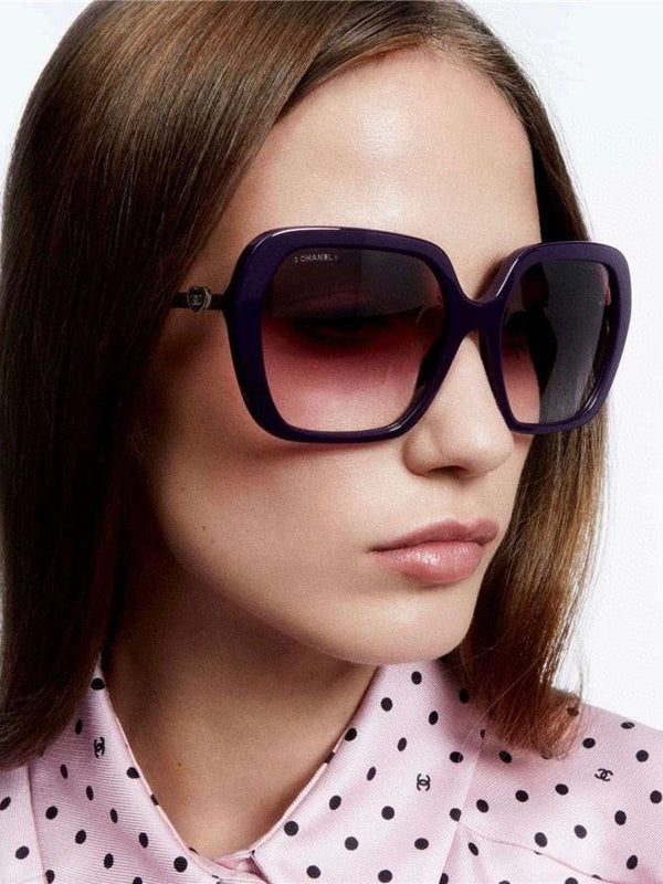 CHANEL 5521 Square Women's Acetate Sunglasses  ✨