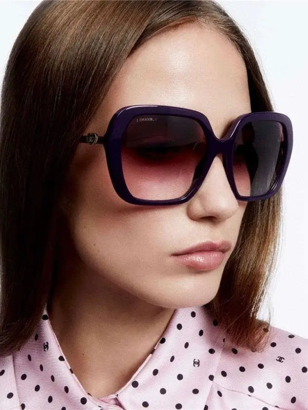CHANEL 5521 Square Women's Acetate Sunglasses  ✨