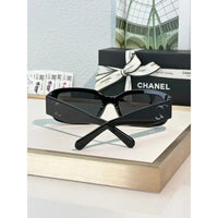 CHANEL 5526 Rectangle SUNGLASSES Acetate Black  🖤