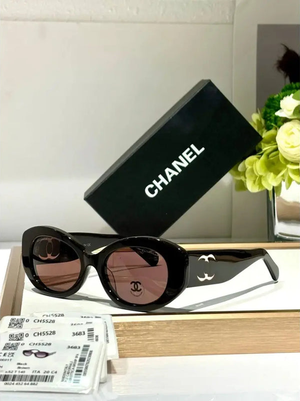 CHANEL 5528 Oval Women's Acetate Sunglasses  ✨ $640
