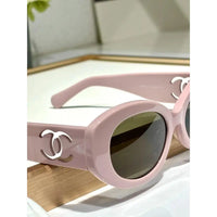 CHANEL 5528 Oval Women's Acetate Sunglasses  ✨ $640