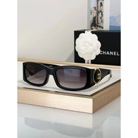 CHANEL 6030S  Rectangular Vintage Sunglasses Chanel Eyewear  🖤