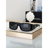 CHANEL 6030S  Rectangular Vintage Sunglasses Chanel Eyewear  🖤