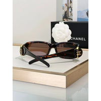 CHANEL 6030S  Rectangular Vintage Sunglasses Chanel Eyewear  🖤