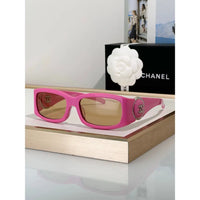 CHANEL 6030S  Rectangular Vintage Sunglasses Chanel Eyewear  🖤