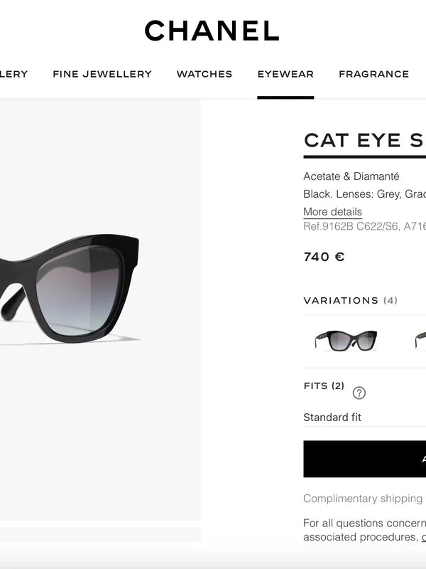 CHANEL 9162B CAT EYE Sunglasses  New Collection  ✨