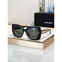 CHANEL 9173  Square Sunglasses - Silver Pink Mirror - Chanel Eyewear  🖤