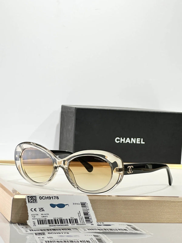 CHANEL 9178 EXCLUSIVE OVAL Sunglasses Chanel Eyewear  🖤
