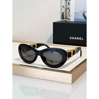 CHANEL 9182 EXCLUSIVE  OVAL  SUNGLASSES - Chanel Eyewear  🖤