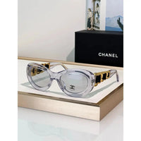 CHANEL 9182 EXCLUSIVE  OVAL  SUNGLASSES - Chanel Eyewear  🖤