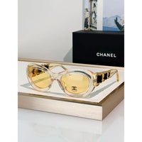 CHANEL 9182 EXCLUSIVE  OVAL  SUNGLASSES - Chanel Eyewear  🖤