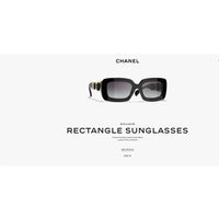 CHANEL 9183 EXCLUSIVE  RECTANGLE SUNGLASSES - Chanel Eyewear  🖤