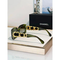 CHANEL 9183 EXCLUSIVE  RECTANGLE SUNGLASSES - Chanel Eyewear  🖤