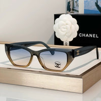 CHANEL 9186 EXCLUSIVE CAT EYE Sunglasses Chanel Eyewear 🖤