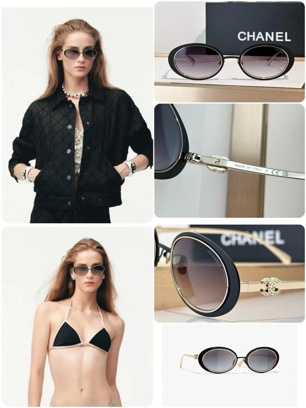 CHANEL 9578B OVAL SUNGLASSES  🖤