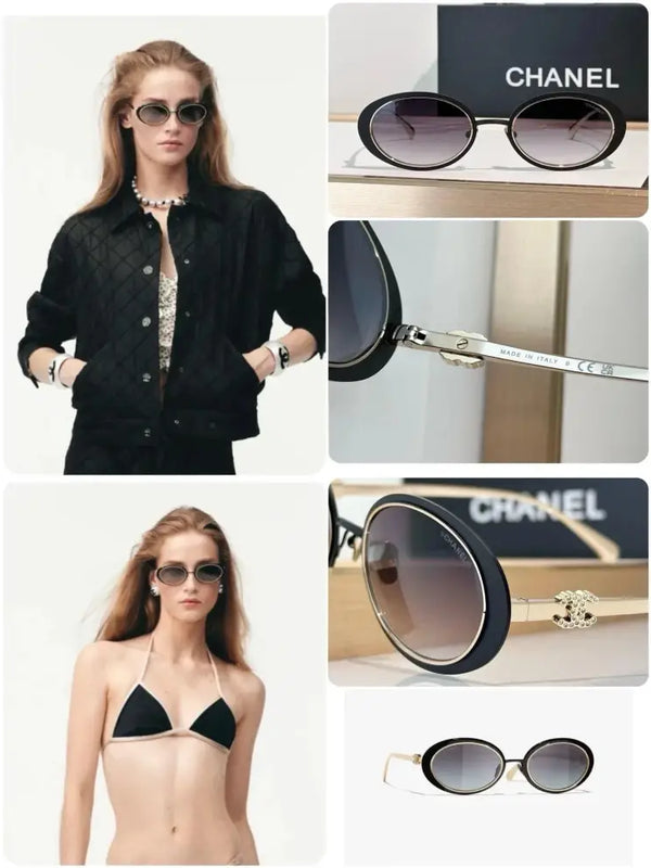 CHANEL 9578B OVAL SUNGLASSES  🖤