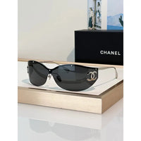 CHANEL 9582 EXCLUSIVE SHIELD Sunglasses Eyewear  🖤