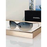 CHANEL 9582 EXCLUSIVE SHIELD Sunglasses Eyewear  🖤