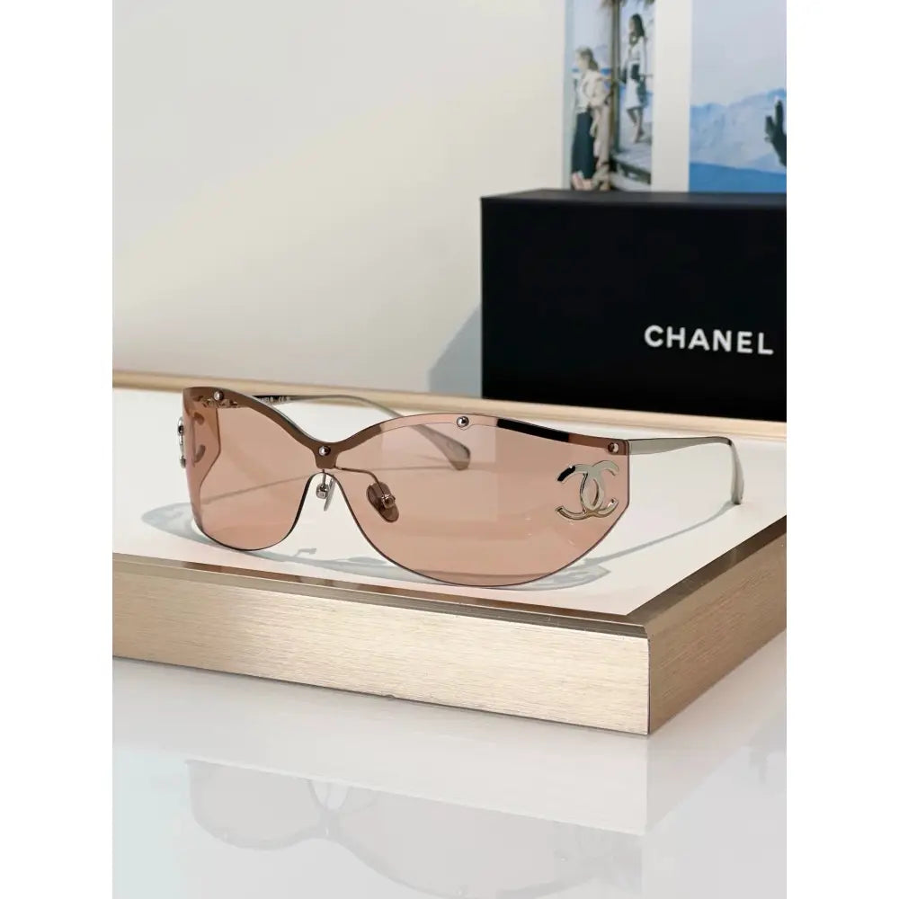 CHANEL 9582 EXCLUSIVE SHIELD Sunglasses Eyewear  🖤