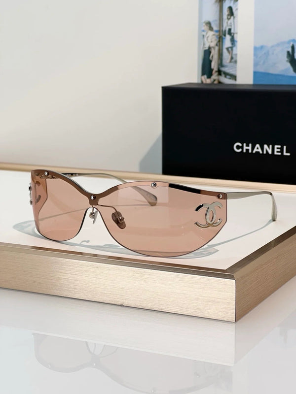 CHANEL 9582 EXCLUSIVE SHIELD Sunglasses Eyewear  🖤