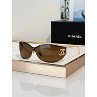 CHANEL 9582 EXCLUSIVE SHIELD Sunglasses Eyewear  🖤