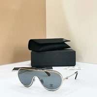CHANEL 9583 EXCLUSIVE SHIELD Sunglasses Eyewear  🖤